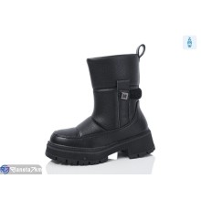 Черевики дитячі на зиму (8 пар р.32-37) чорний  "Laifakids"