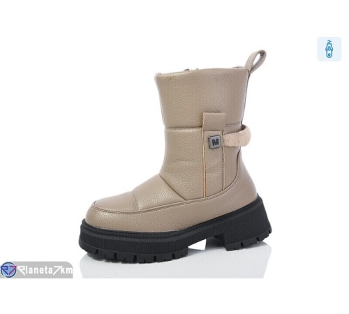 Черевики дитячі на зиму (8 пар р.32-37) коричневий  "Laifakids"