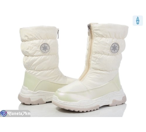 Дутики дитячі на зиму (8 пар р.27-32) бежевий  "Laifakids"