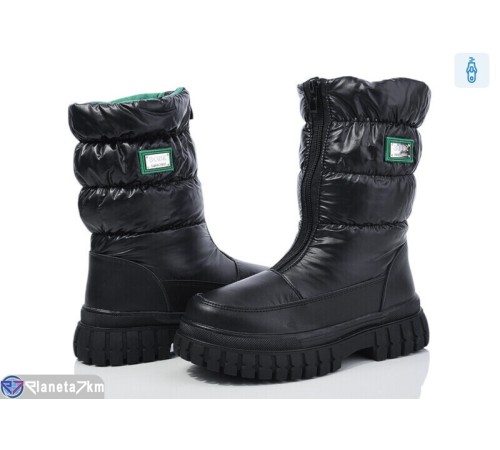 Дутики дитячі на зиму (8 пар р.32-37) чорний  "Laifakids"