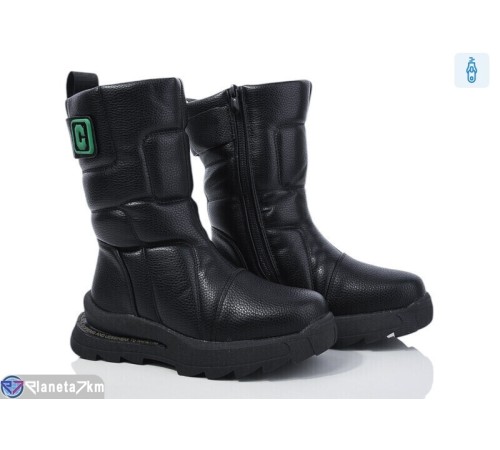 Черевики дитячі на зиму (8 пар р.32-37) чорний  "Laifakids"