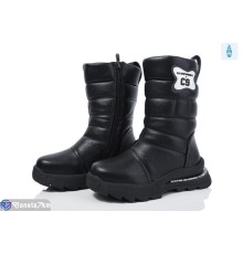 Черевики дитячі на зиму (8 пар р.32-37) чорний  "Laifakids"