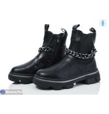 Черевики дитячі на зиму (8 пар р.32-37) чорний  "Laifakids"