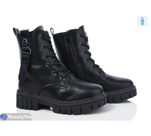 Черевики дитячі на зиму (8 пар р.32-37) чорний  "Laifakids"