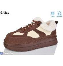 Кросівки жіночі на зиму (6 пар р.36-41) коричневий  "Vika" Кросівки жіночі на зиму (6 пар р.36-41) коричневий  "Vika"