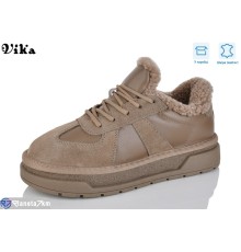 Кросівки жіночі на зиму (6 пар р.36-41) коричневий  "Vika"