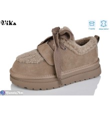 Кросівки жіночі на зиму (6 пар р.36-41) коричневий  "Vika"