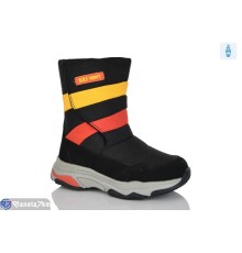 Дутики дитячі на зиму (8 пар р.27-32) чорний  "Laifakids"