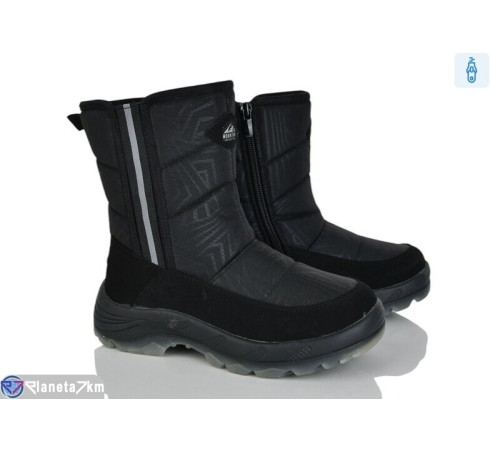 Дутики дитячі на зиму (8 пар р.32-37) чорний  "Laifakids"