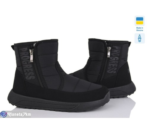 Черевики чоловічі на зиму (6 пар р.41-45) чорний  "OLLA"