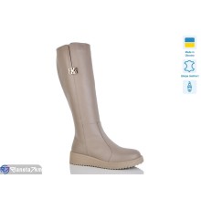 Чоботи жіночі на зиму (6 пар р.37-41) бежевий  "LIKA"