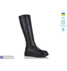 Чоботи жіночі на зиму (6 пар р.37-41) чорний  "LIKA"