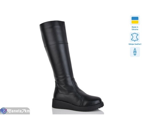 Чоботи жіночі на зиму (6 пар р.37-41) чорний  "LIKA"