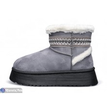 Уггі жіночі на зиму (8 пар р.36-41) сірий  "LULI"