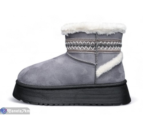 Уггі жіночі на зиму (8 пар р.36-41) сірий  "LULI"