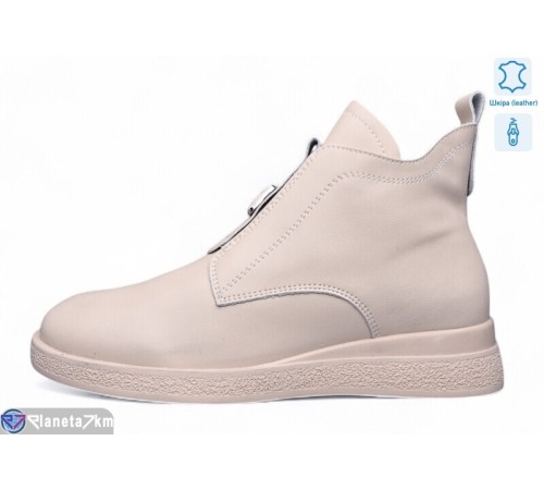 Черевики жіночі на весну/осінь (8 пар р.36-41) бежевий  "KULIBABA"