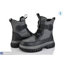 Черевики дитячі на зиму (8 пар р.32-37) сірий  "Laifakids"