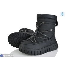Черевики дитячі на зиму (8 пар р.32-37) чорний  "Laifakids"