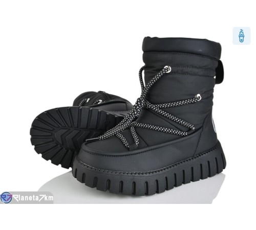 Черевики дитячі на зиму (8 пар р.32-37) чорний  "Laifakids"
