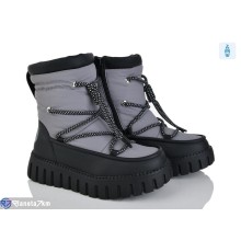 Черевики дитячі на зиму (8 пар р.32-37) сірий  "Laifakids"