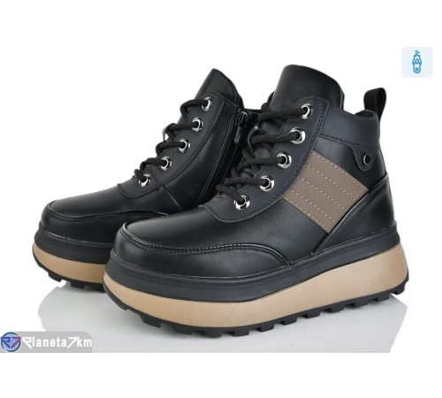 Черевики дитячі на зиму (8 пар р.33-38) чорний  "Laifakids"