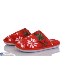 Тапки жіночі на весну/осінь (12 пар р.36-41) червоний  "IZY"