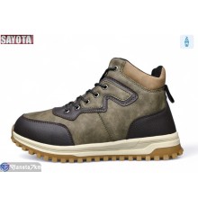 Черевики чоловічі на зиму (8 пар р.41-46) хакі  "Sayota"