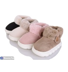 Тапки дитячі на зиму (24 пар р.24-35) мікс  "Mirella"