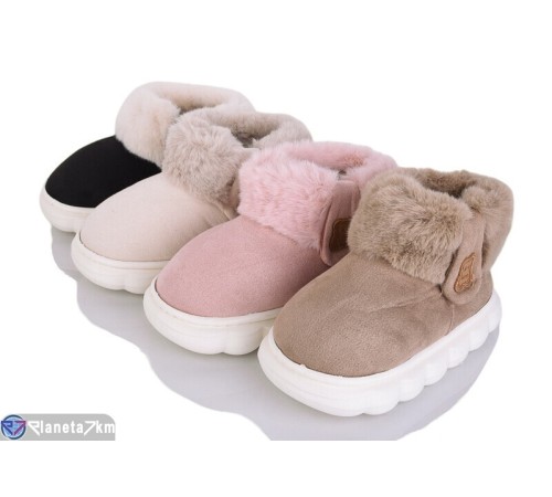 Тапки дитячі на зиму (24 пар р.24-35) мікс  "Mirella"