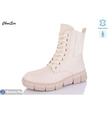Черевики жіночі на зиму (8 пар р.36-41) бежевий  "Chunsen"