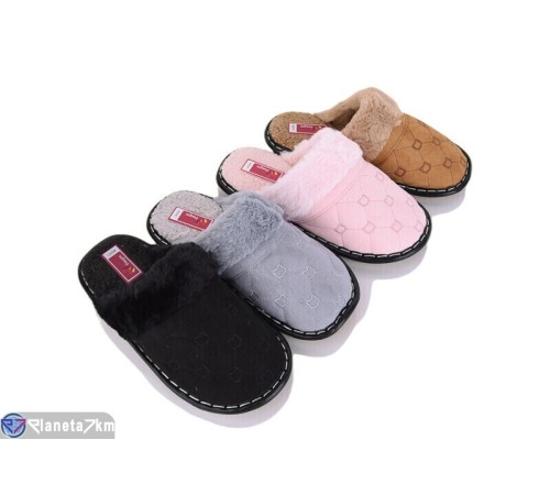 Тапки жіночі на зиму (12 пар р.36-41) мікс  "Melinda"