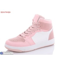 Кросівки жіночі на весну/осінь (8 пар р.36-41) рожевий  "QQ&Панда"