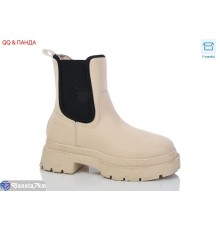 Черевики жіночі на весну/осінь (8 пар р.36-41) бежевий  "QQ&Панда"