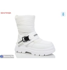 Черевики жіночі на зиму (8 пар р.36-41) білий  "QQ&Панда"