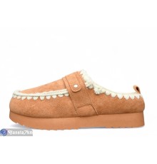 Тапки жіночі на зиму (8 пар р.36-41) camel  "Fudian"