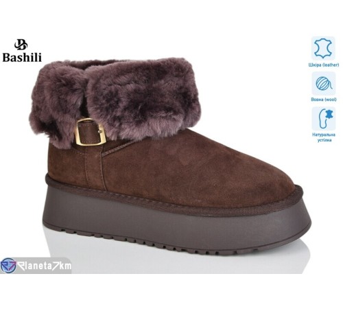 Уггі жіночі на зиму (6 пар р.36-41) коричневий  "Башили"