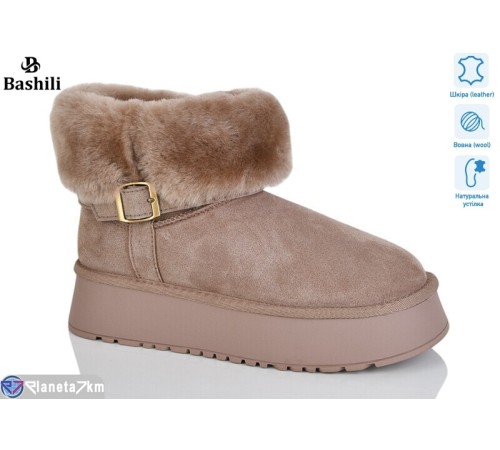 Уггі жіночі на зиму (6 пар р.36-41) коричневий  "Башили"