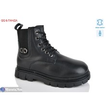 Черевики дитячі на зиму (8 пар р.32-37) чорний  "QQ&Панда"