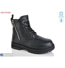 Черевики дитячі на зиму (8 пар р.32-37) чорний  "QQ&Панда"