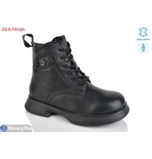 Черевики дитячі на зиму (8 пар р.32-37) чорний  "QQ&Панда"