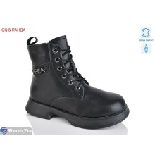 Черевики дитячі на зиму (8 пар р.32-37) чорний  "QQ&Панда"