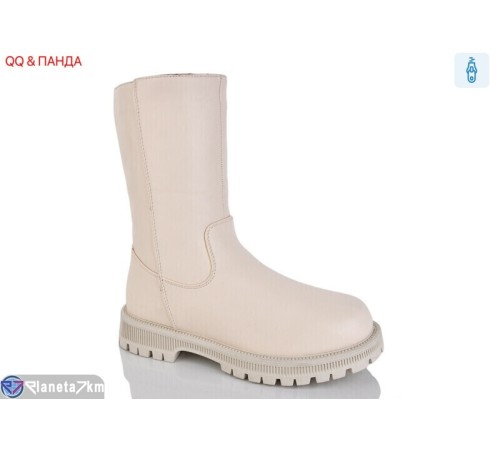 Черевики дитячі на зиму (8 пар р.32-37) бежевий  "QQ&Панда"