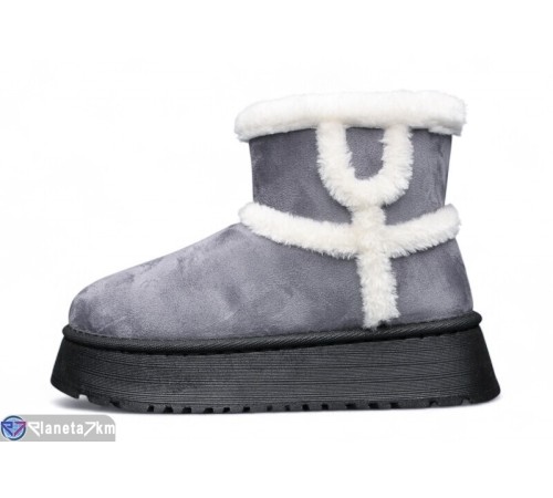 Уггі жіночі на зиму (8 пар р.36-41) сірий  "LULI"