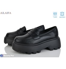Туфлі жіночі на весну/осінь (8 пар р.36-41) чорний  "Latifa"