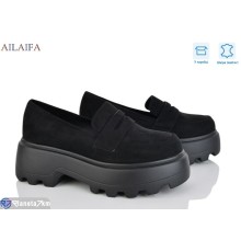 Туфлі жіночі на весну/осінь (8 пар р.36-41) чорний  "Latifa"