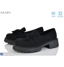 Туфлі жіночі на весну/осінь (8 пар р.36-41) чорний  "Latifa"