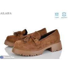 Туфлі жіночі на весну/осінь (8 пар р.36-41) коричневий  "Latifa"