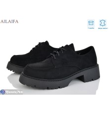 Туфлі жіночі на весну/осінь (8 пар р.36-41) чорний  "Latifa"