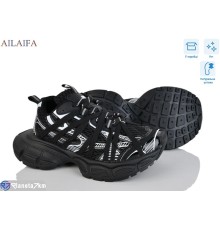 Кросівки жіночі на весну/осінь (6 пар р.36-41) чорний  "Latifa"