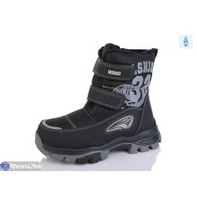 Черевики дитячі на зиму (8 пар р.32-37) чорний  "Regina"